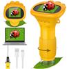 GlobalCrown Microscopio bambini tascabile,Microscopio digitale portatile 200x...