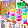 YOPINSAND 12 Colori Fai da Te Slime Kit Slime Making per Ragazze, Crystal Clear Slime, ...