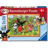 Ravensburger Puzzle Bambini 4 Anni 2x24 Pezzi, Bing Puzzle 4 Anni, Collezion...