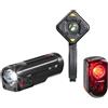 BONTRAGER SET LUCI BICI ANTERIORE E POSTERIORE BONTRAGER CON TELECOMANDO REMOTO WIRELESS