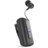 SBS Auricolare Bluetooth con Clip e Cavo Retrattile, Tecnologia Multipoint pe...