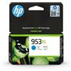 HP 953XL Ciano F6U16AE Cartuccia Originale da 1450 Pagine Alta XL 1-Pack