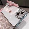 Custodia per Iphone 13 Pro, in Silicone Con Glitter Trasparente, Protezione TPU,