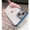 Custodia per Iphone 13 Pro, in Silicone Con Glitter Trasparente, Protezione TPU,