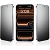 3 Pezzi Pellicola Opaca per Iphone 13 / Iphone 13 Pro Privacy Vetro Temperato An