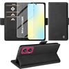 Giyer Cover per Motorola Moto Edge 50 Fusion Custodia con Vetro Temperato, Pr...