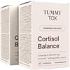 Tummy Tox Cortisol Balance 600 mg Ashwagandha KSM66, Rodiola Rosea con Magnesio, Vitam...