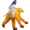Original Cup AirSuit® Costume Gonfiabile da Cammello | Costume eccentrico | qualità Premiu...