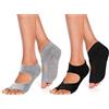 ZLLkeji Antiscivolo Calze Donna Traspirante Antiscivolo Donna Senza Dita Conf...