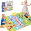 MOMUSE Tappeto Musicale con Gioco Colpisci la Talpa, Tappeto Pianoforte 3 in ...