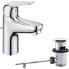 GROHE Swift Miscelatore monocomando per lavabo, Taglia S, cromo, 24322001