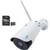 PNI House IP52 2MP 1080P Scheda di memoria MicroSD da 128 GB con adattatore SD