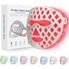 KIMTAR Maschera LED Visocon 7 Modalità, 352 Sfere, 855nm NIR, Luce Rossa Rica...