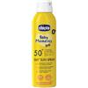 Chicco Spray Solare Protezione SPF 50 + Per Bambini, Resistente all'Acqua, Fa...