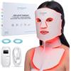 Nourished Bodynskin Maschera LED a 7 Colori per Viso e Collo con Infrarossi V...