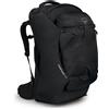 Osprey Farpoint Uomo Zaino da viaggio, 70L, Black, O/S