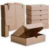 IPEA Scatole di Cartone Piatte 21 x 15 x 5 cm per Spedizioni, ECommerce, Rega...