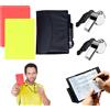 Olakin Fischietto, Cartellini Arbitro Calcio Kit, Rossi E Gialli Cartellini A...