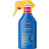 NIVEA SUN Protect & Hydrate Maxi Spray Solare SPF 50+ 270 ml, Crema solare 50...