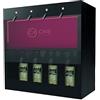 Cave Vinum Cavevinum Dispenser e Conservatore per Vino Rosso, in Acciaio Inox, Nero, 52 x 29,5 x 57 cm