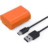 SMALLRIG 2400mAh NPFZ100 Batteria per Sony A7IV/FX3/A6700 USBC Ricarica Rapid...