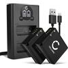 CELLONIC 2x Batteria per Fotocamera Compatibile con Leica DLUX, DLUX Typ 109,...