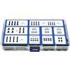 Ginkgo set universale di viti VESA per TV, M4 M5 M6 M8, con distanziatori, co...