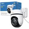 Tapo C530WS Telecamera WiFi Esterno 3K 5MP, 360° Visuale, Visione Notturna a ...