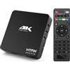 MYPIN Lettore Multimediale 4K, MYPIN HD Media Player HDMI Supporta HDD da 8TB/Unità...