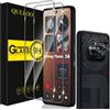 QULLOO Vetro Temperato per Nothing Phone 3a, 2 Pezzi Pellicola Vetro Protetti...