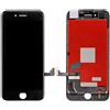 ELLENNE LCD Display per Apple iPhone 8 Touch Screen Schermo Nero Bianco + Kit...