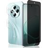 Jaavkkma 1 Pezzo Privacy Pellicola Protettiva per OPPO A6 Pro 5G + 2 Pezzi Pe...