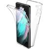 TBOC Cover Compatibile con Samsung Galaxy S21 FE 5.4" Custodia Trasparente C...
