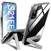 Ptny Cover con Cavalletto compatibile con Samsung Galaxy S21 FE 5G, Custodia Trasp...