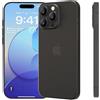 3P SPACE Super Sottile Custodia per iPhone, 0.3mm Ultra Slim Light Matte Cove...