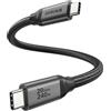 Silkland Cavo USB C 3.2 Gen2x2, 20Gbps Cavo Dati USB Type C, Cavo USB C a USB...