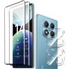 Fitudoos per Xiaomi Redmi Note 14 Pro 4G 2 Pezzi 3D Vetro Temperato +Proteggi...