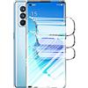 TMahhbid 2 Pezzi Pellicola Idrogel Protettiva per Oppo Reno6 Pro 5G /Reno 6 P...