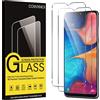 Coiwxmoi Vetro Temperato per Samsung Galaxy A20e Pellicola Protettiva 2 Pezzi...