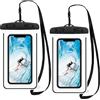 XIASHENG 2 Pezzi Custodia Impermeabile Smartphone,Busta Cellulare,Protezione Acqua Cel...