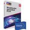 Bitdefender Antivirus Plus 2026 | 1 Dispositivo | 1 Anno | PC | Codice di Att...