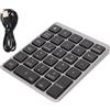 No Tastiera Portatile Tastiera Magnetica per Laptop e Computer con USB O1N2