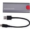 No M2 SSD Case M.2 un USB 3.1 Gen 2 10 Gbps NVMe SSD Enclosure per NVMe PCIE M2108