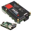 Geekworm X1002 M.2 NVMe SSD PIP PCIe Peripheral Board Bottom Base for Raspber...