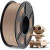 TECBEARS Filamento in legno PLA 1,75 mm 1 kg, filamento PLA di legno, filamen...