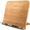 READAEER Leggio in legno, bookstand bambù, Lettura Supporto Notebook e ricettario per ...
