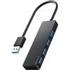 ANYPLUS Hub USB 3.0,Sdoppiatore USB, Prese Multiple, Multi Splitter Per PC,La...