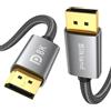 Silkland Cavo DisplayPort 8K 1.4, 2 m 8K a 60Hz, 4K a 144Hz 120Hz, 2K @240Hz,...