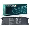 UP PARTS Batteria Compatibile con Asus B21N1329 7.2 V, 4000 mAh, 28,8Wh per N...