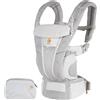 Ergobaby Marsupio Ergobaby Omni Breeze per neonati, 4 posizioni SoftFlex Mesh marsupio...